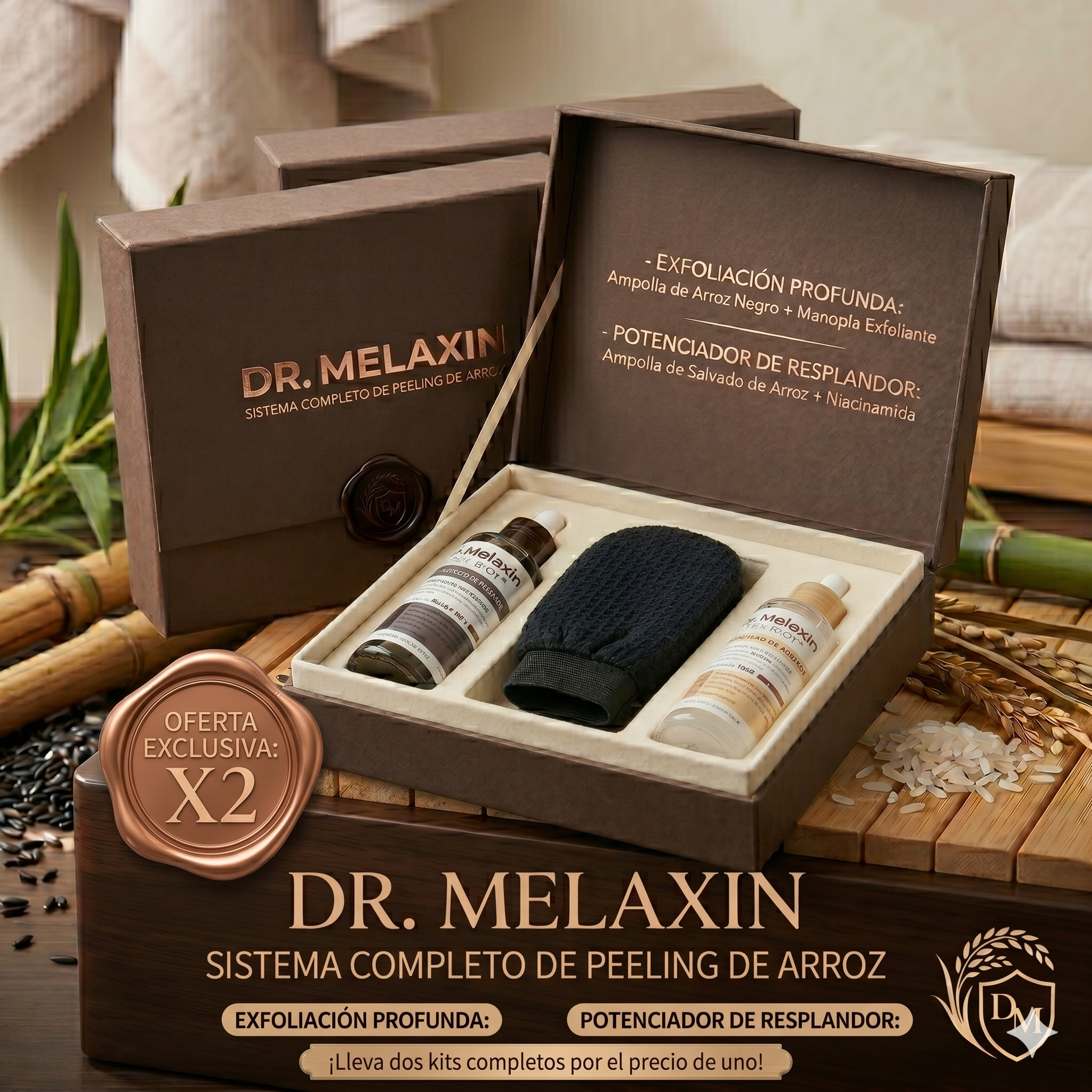 Especial día de la madre | 2x Kit Ritual Coreano Premium