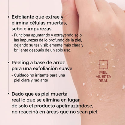 Dr.Melaxin Peel Shot Exfoliant Black Rice Ampoule