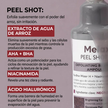 Dr.Melaxin Peel Shot Exfoliant Black Rice Ampoule